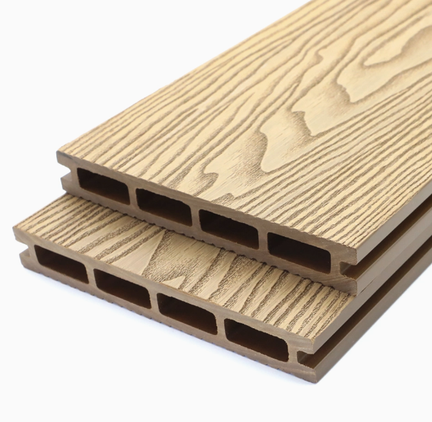 3D Deep Pressed Wood Grain Wood Plastic Flooring