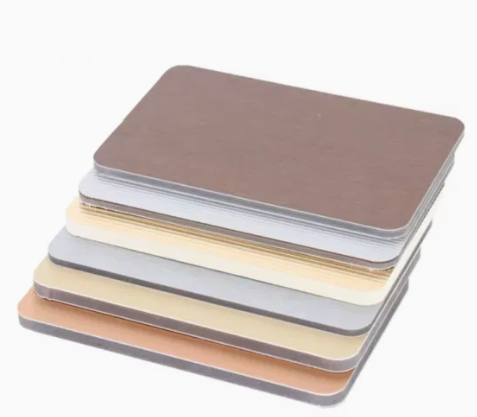 Bamboo Charcoal Wood Veneer Panel Interior Decoration