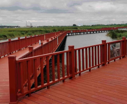 Environmentally Friendly Outdoor Wood Plastic Railings