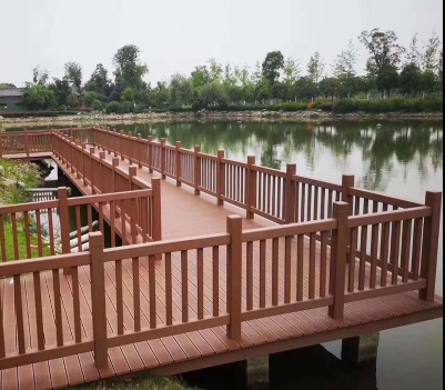 High Quality Outdoor Wood Plastic Guardrail