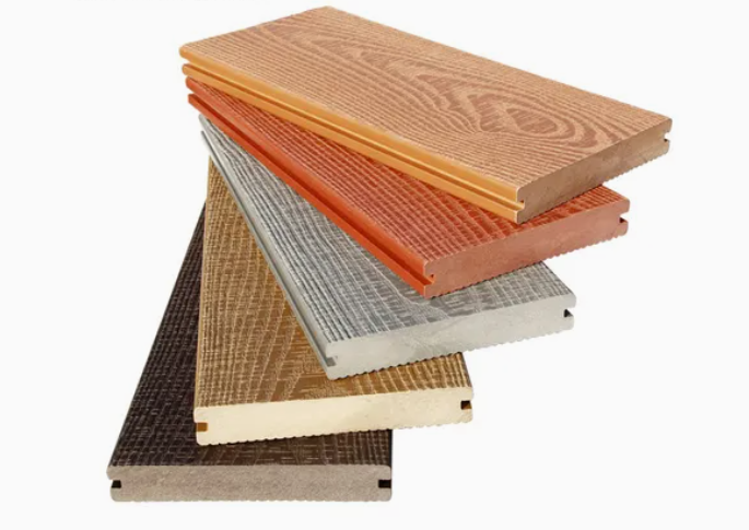 Outdoor Wood Plastic Composite Floor Panel