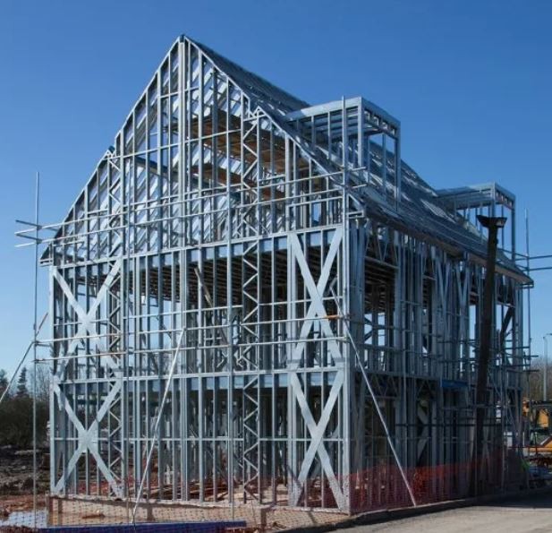 Prefabricated Light Steel Gauge Frame Structure House