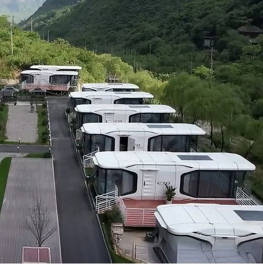 Space Capsule Rooms For Camping