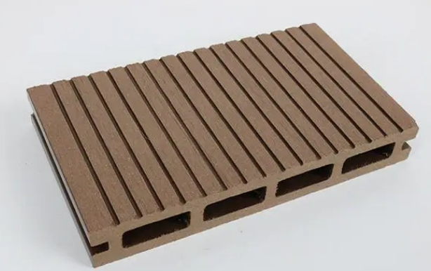 Striped Wood Plastic Flooring