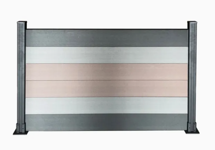 Wood Plastic Composite Garden Fence