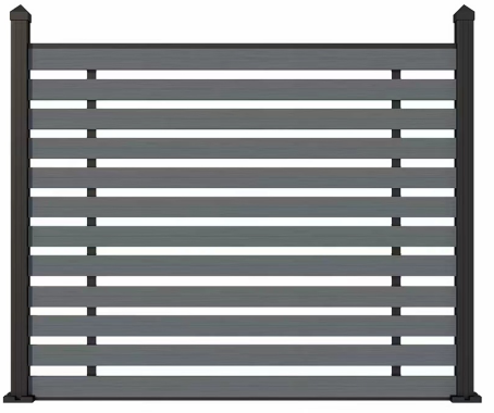 Woodgrain Pvc Fence Woodgrain Pvc Fence